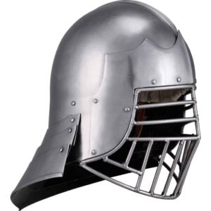 Steel Medieval Open Sallet