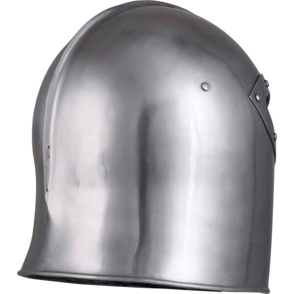 Medieval Fantasy Steel Barbuta Helmet
