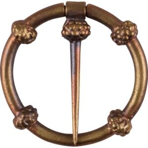 Flower Ring Cloak Pin