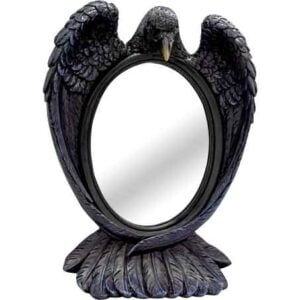 Raven Gothic Table Mirror