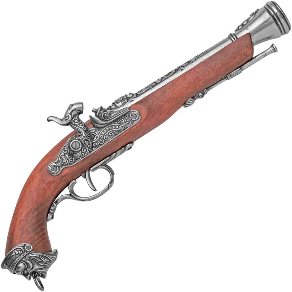 Grey 19th Century Italian Blunderbuss Pistol