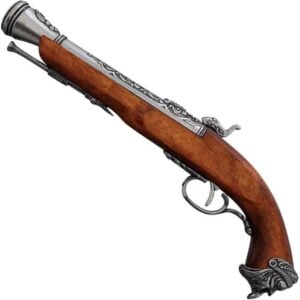 Grey 19th Century Italian Blunderbuss Pistol