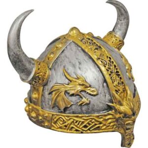 Horned Dragon Guard Costume Helmet