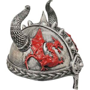 Red Dragon Costume Helmet