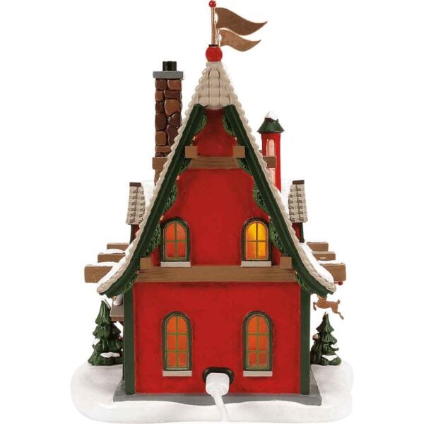 50th Reindeer Acres Stable - North Pole Series by Department 56
