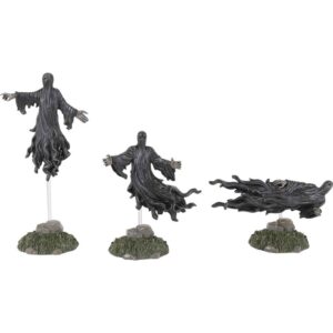 Set of 3 Dementors - Harry Potter Village by Department 56