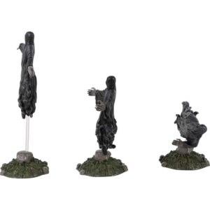 Set of 3 Dementors - Harry Potter Village by Department 56