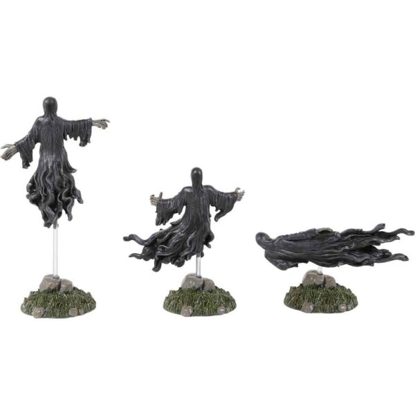 Set of 3 Dementors - Harry Potter Village by Department 56