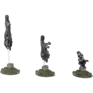 Set of 3 Dementors - Harry Potter Village by Department 56