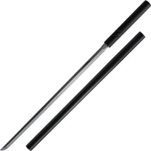 Forged Black Zatoichi Stick Sword