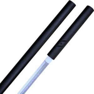 Forged Black Zatoichi Stick Sword