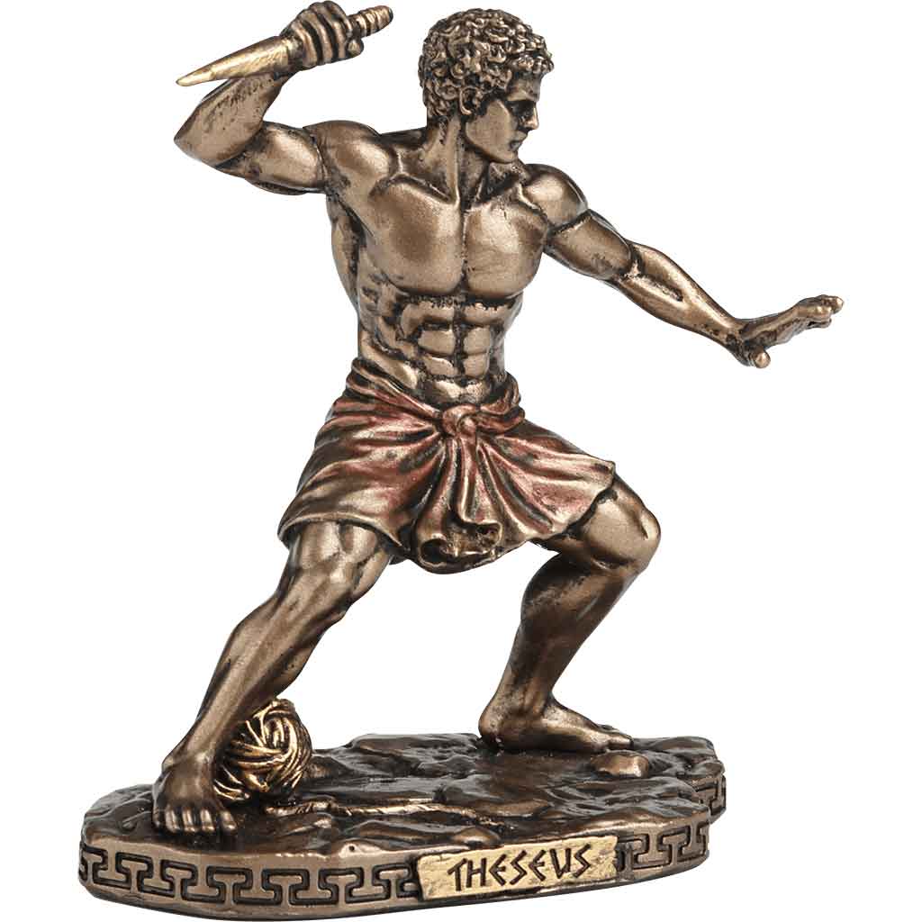 Theseus Greek Mythology Statue