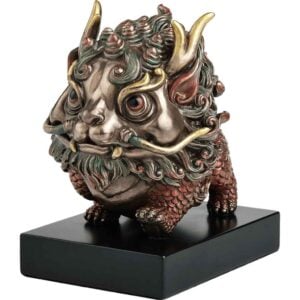 Noble Qilin Good Fortune Statue