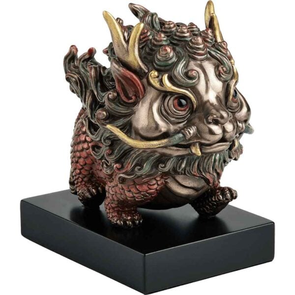 Noble Qilin Good Fortune Statue
