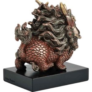 Noble Qilin Good Fortune Statue