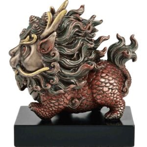 Noble Qilin Good Fortune Statue