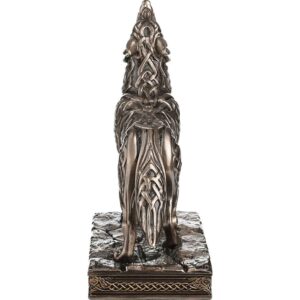 Celtic Howling Wolf Statue