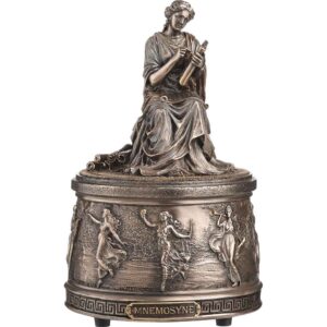 Mnemosyne Goddess of Memory Music Box