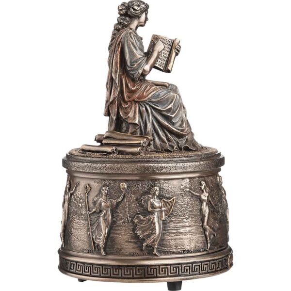 Mnemosyne Goddess of Memory Music Box