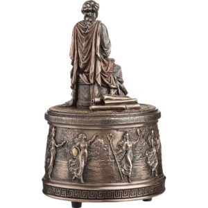 Mnemosyne Goddess of Memory Music Box