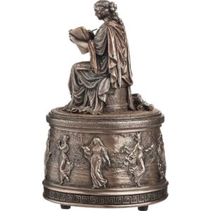 Mnemosyne Goddess of Memory Music Box