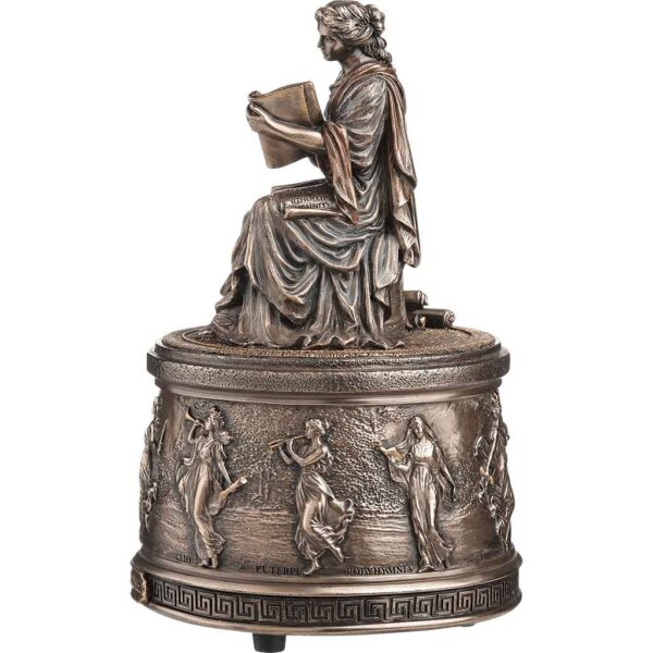 Mnemosyne Goddess of Memory Music Box