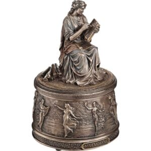 Mnemosyne Goddess of Memory Music Box