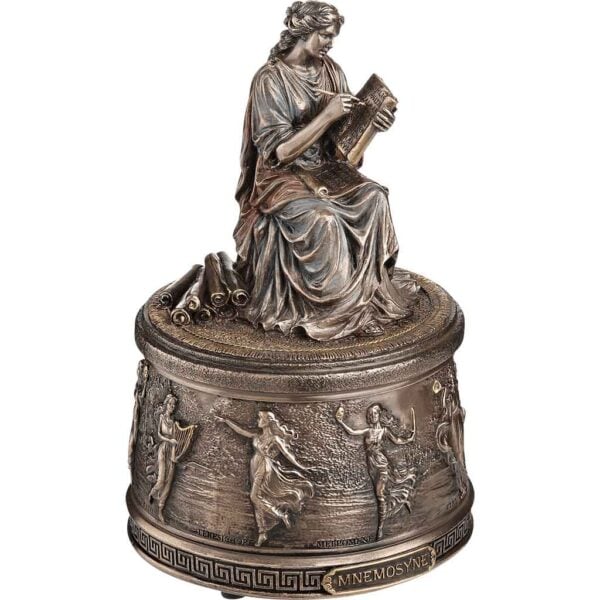 Mnemosyne Goddess of Memory Music Box