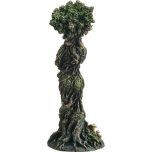 Mother Nature Gaia and Baby Statue