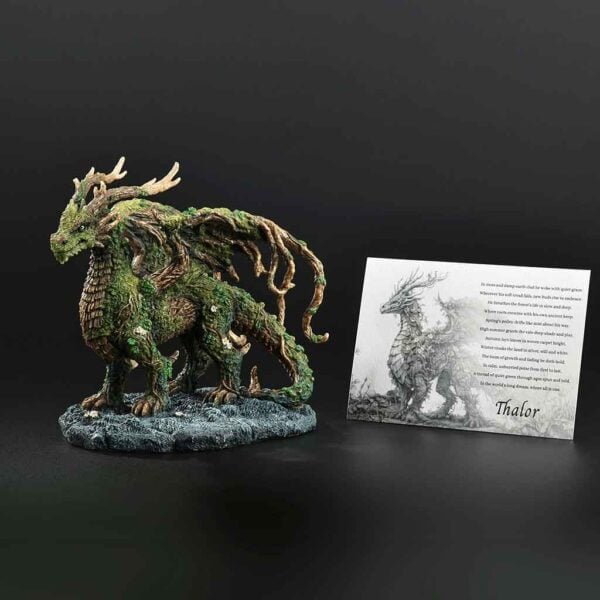 Thalor Grove Guardian Dragon Statue