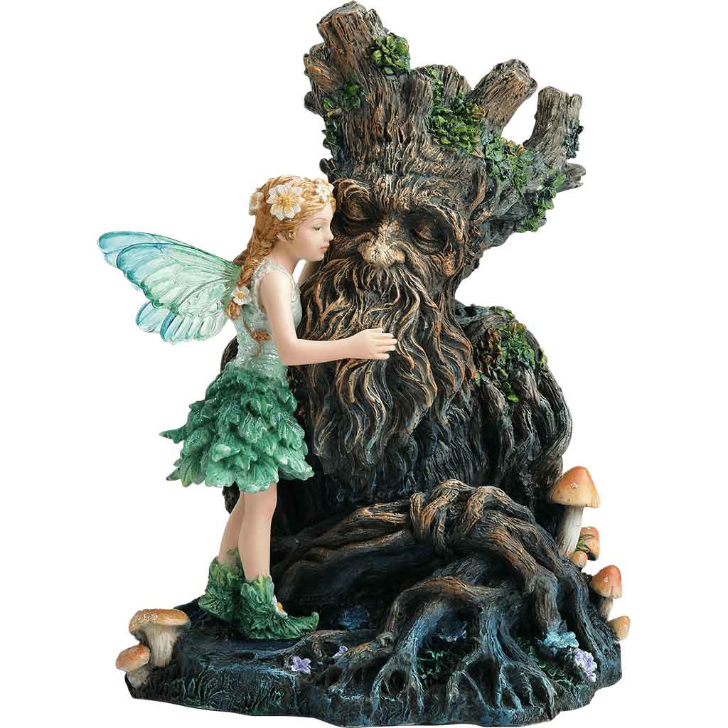 Verdant Fairy and Treeant Guardian Statue