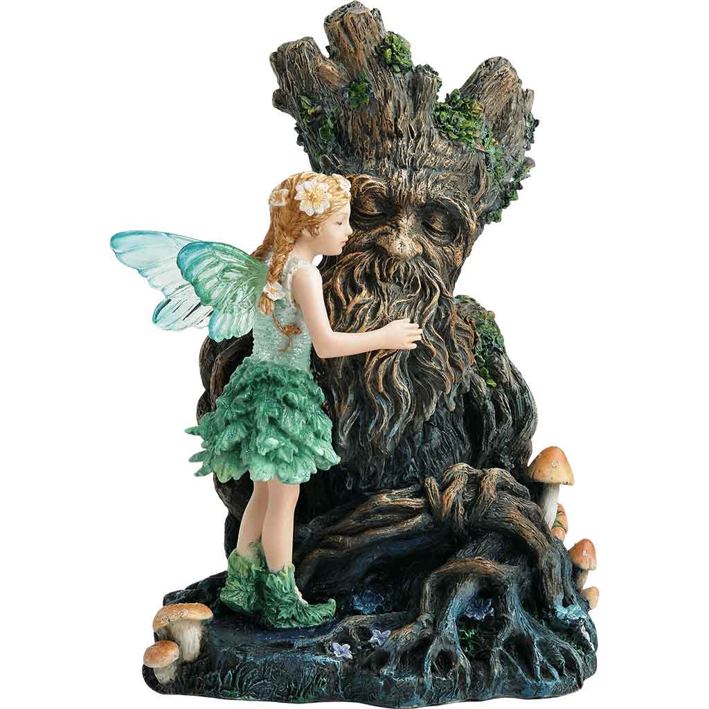 Verdant Fairy and Treeant Guardian Statue