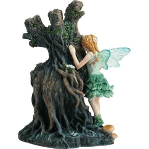 Verdant Fairy and Treeant Guardian Statue