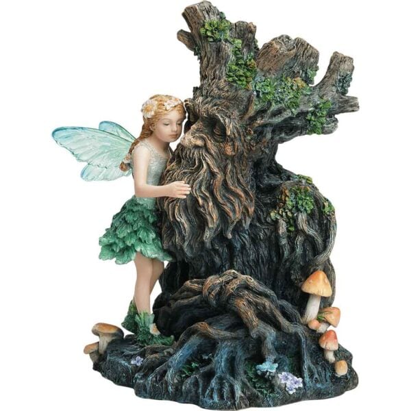 Verdant Fairy and Treeant Guardian Statue