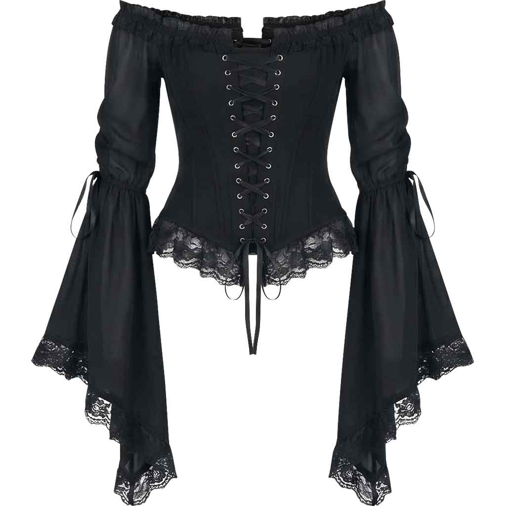 Yumiko Off-Shoulder Overbust Corset