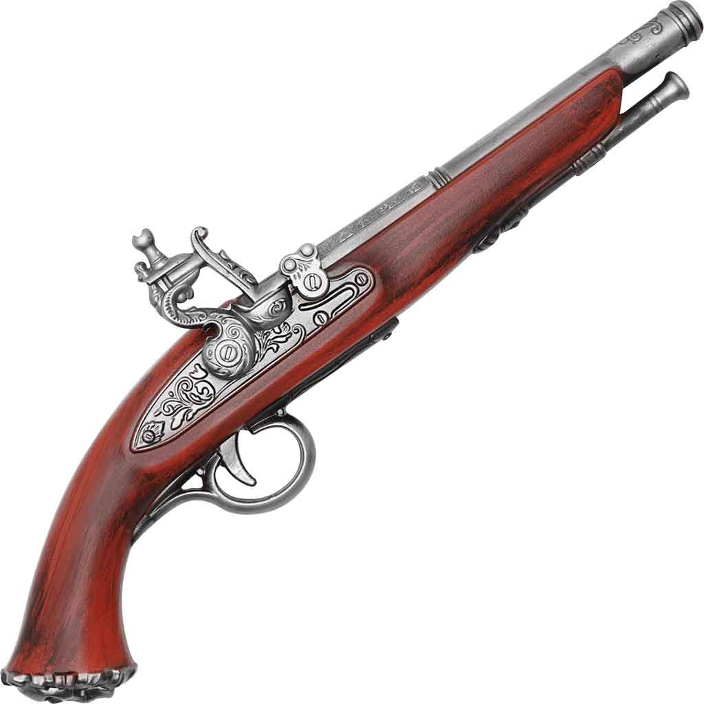 Nautical Wall Instruments Foam Skulled Flintlock Pistol
