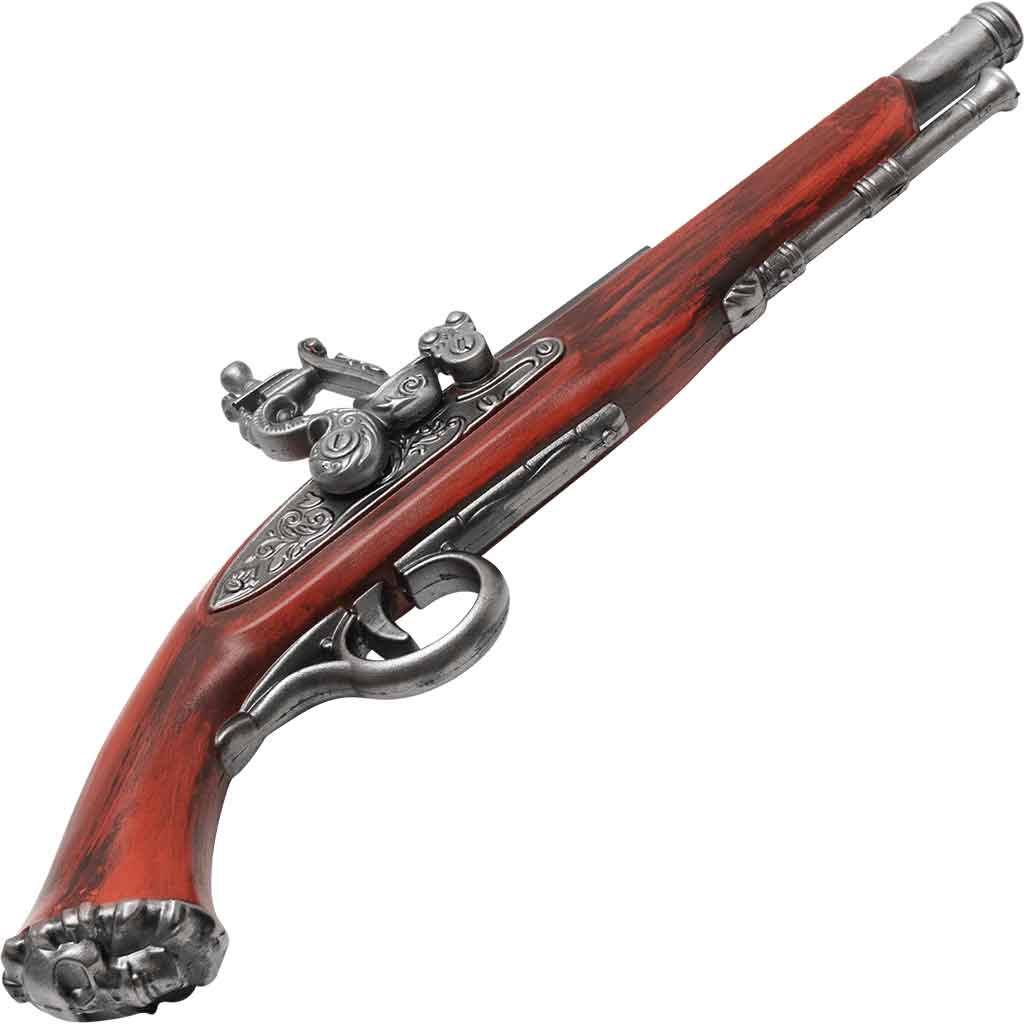 Nautical Wall Instruments Foam Skulled Flintlock Pistol