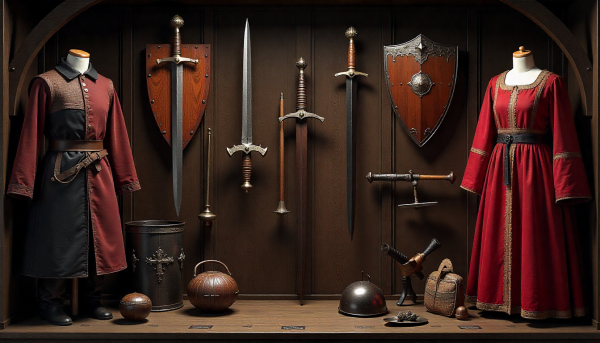 showing mix of functional and decorative pieces