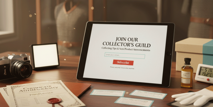 medievalcollectibles-newsletter-signup-for-collecting-tips