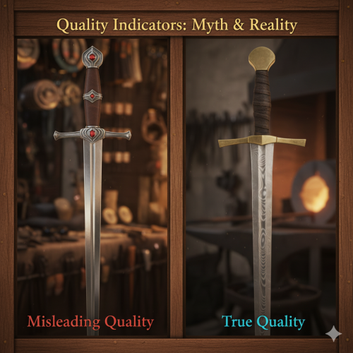 Side-by-side comparison quality indicators