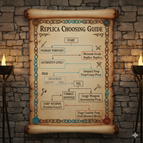tree diagram for choosing replica types